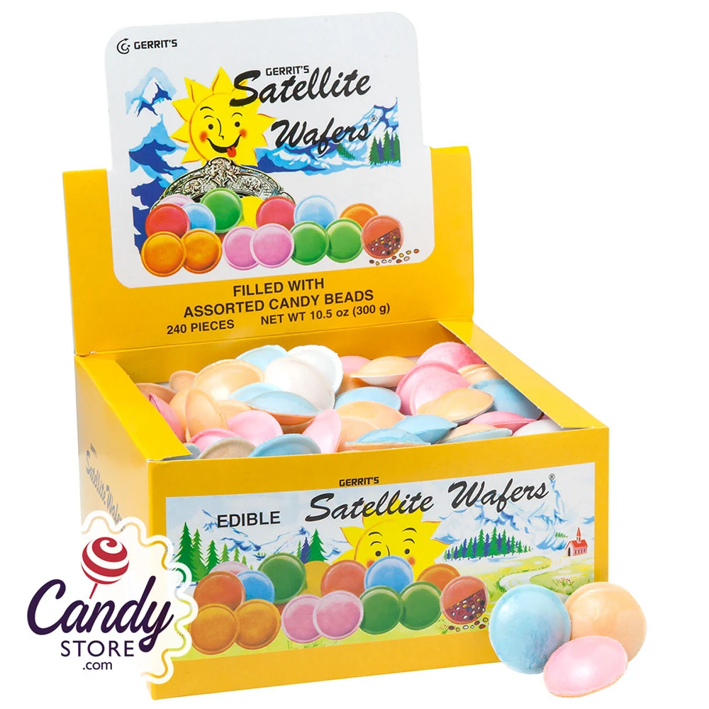 Satellite Wafers Candy - Sour & Original - 240ct