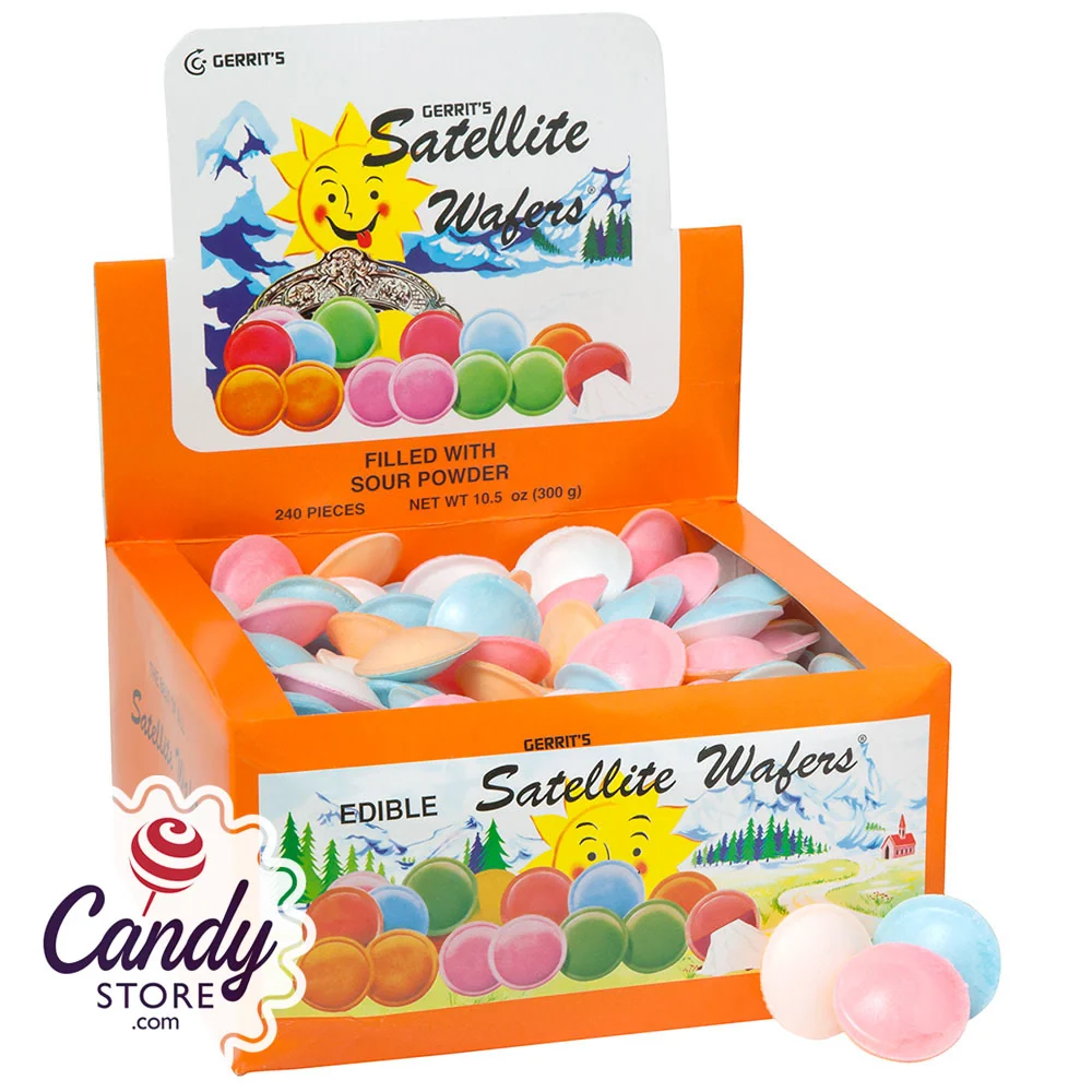 Satellite Wafers Candy - Sour & Original - 240ct - Image 2