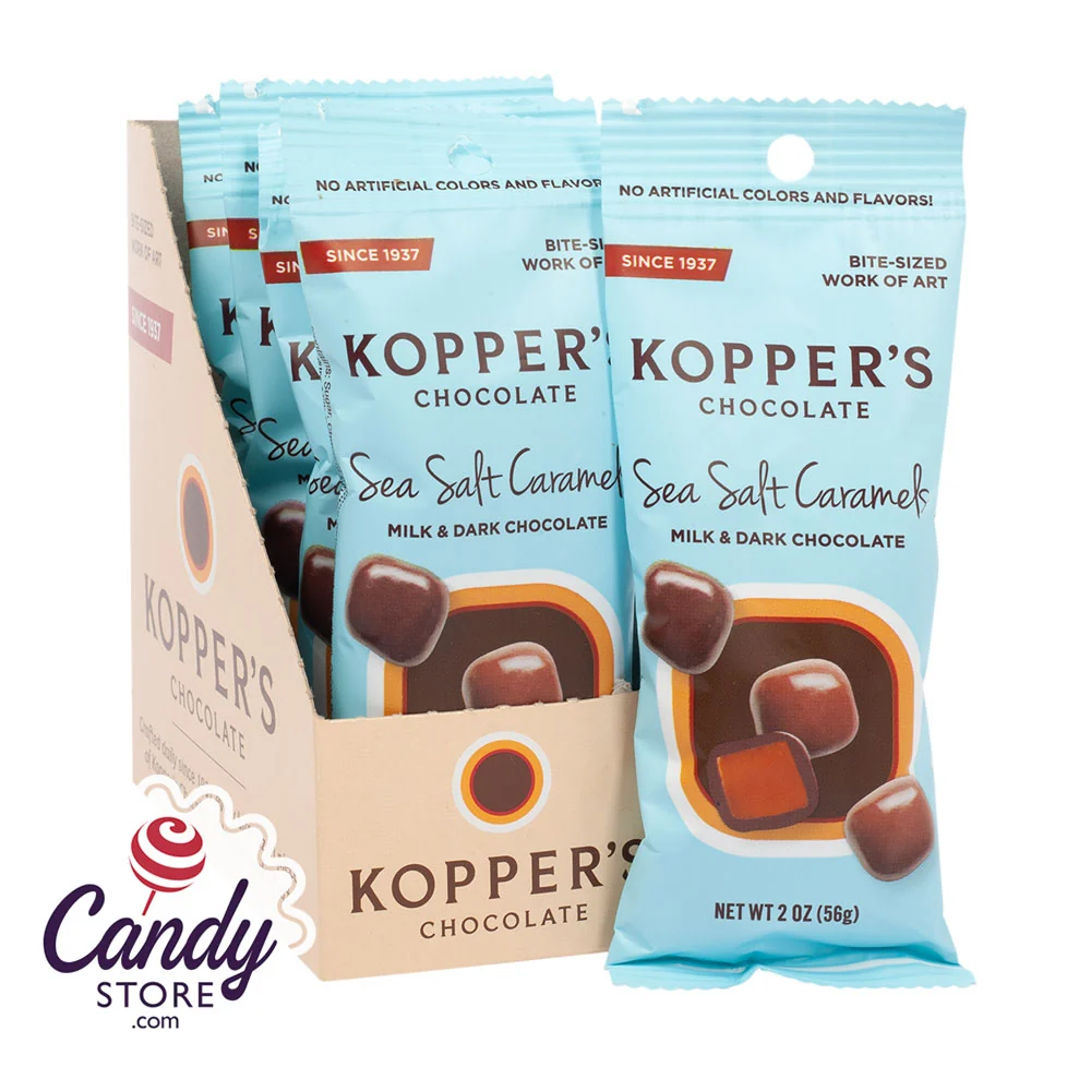 Sea Salt Caramel 2oz Bag Koppers - 6ct