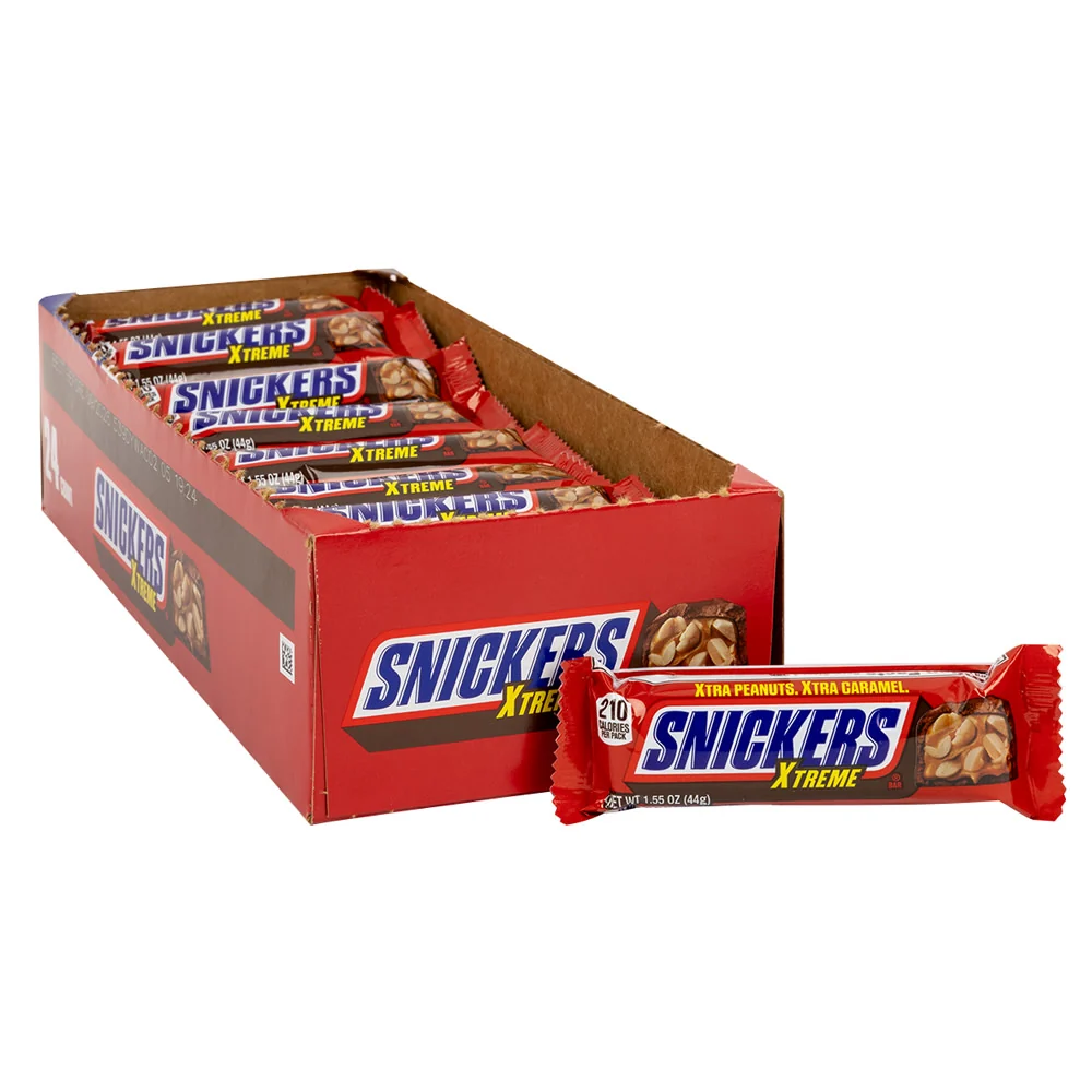 Snickers Xtreme Bar - 24ct