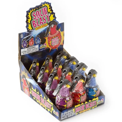 Sour Blast Sour Candy Spray Bottle - 12ct - Image 2