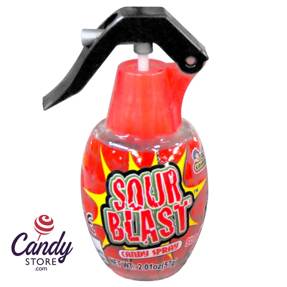 Sour Blast Sour Candy Spray Bottle - 12ct - Image 3