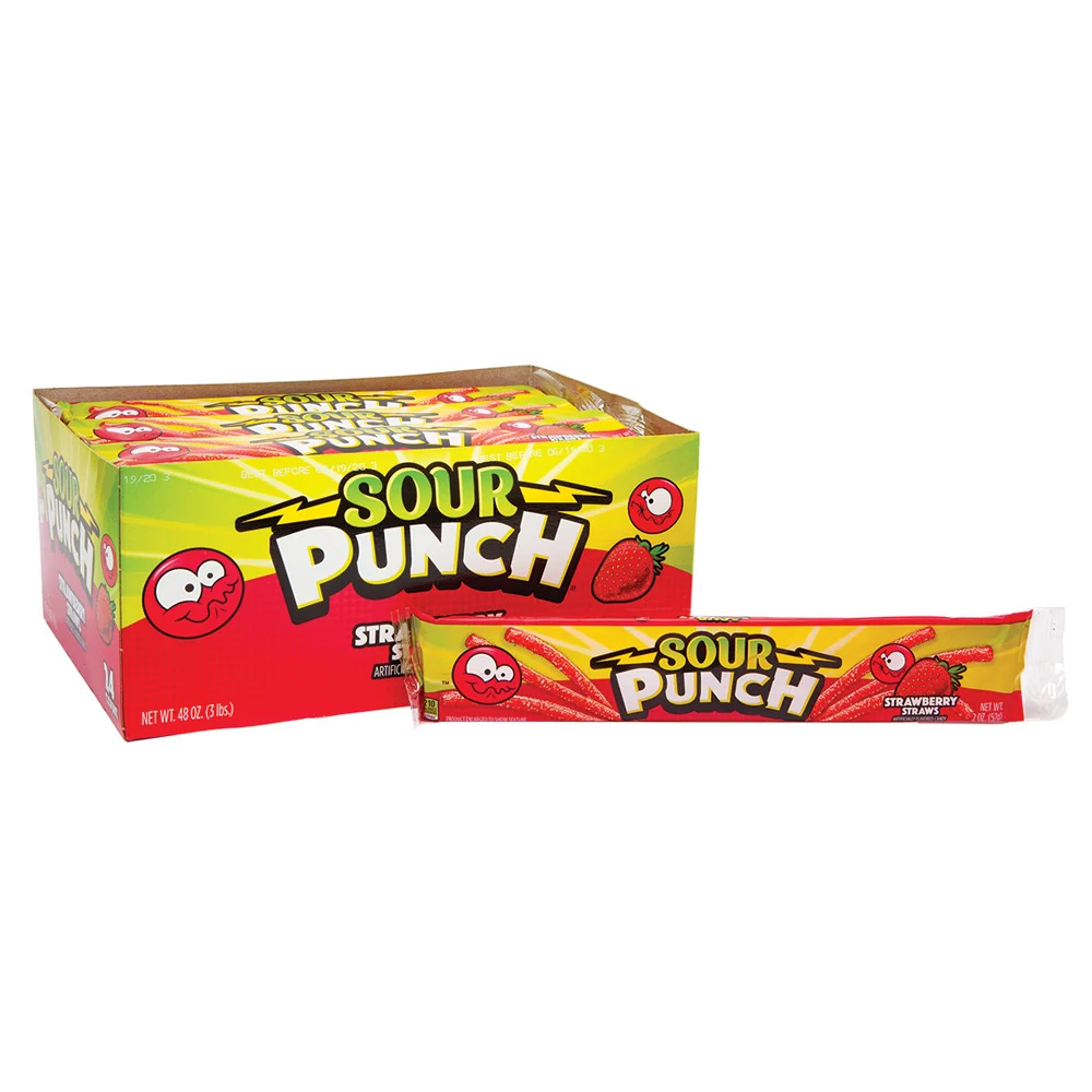 Sour Punch Straws - 24ct - Image 3