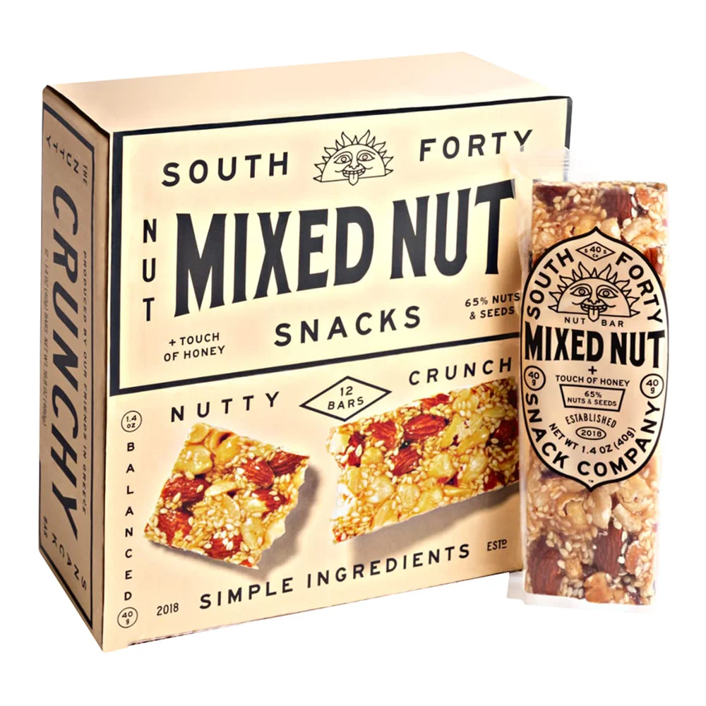 South Forty Mixed Nut Bars - 12ct