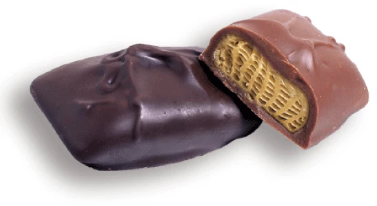 Sponge Candy Milk Chocolates - 6lb