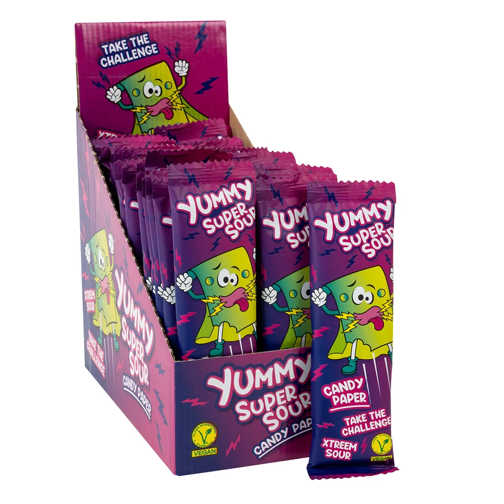 Super Sour Candy Paper - 32ct