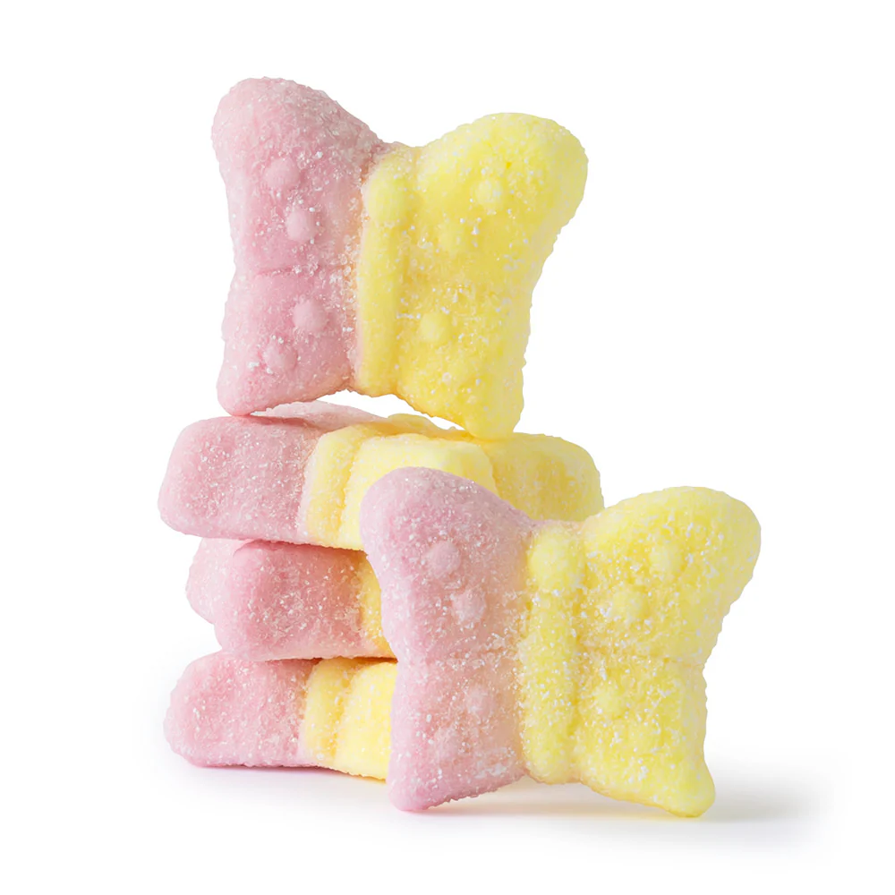 Swedish Style Butterflies Sour Lemon Strawberry - 5lb