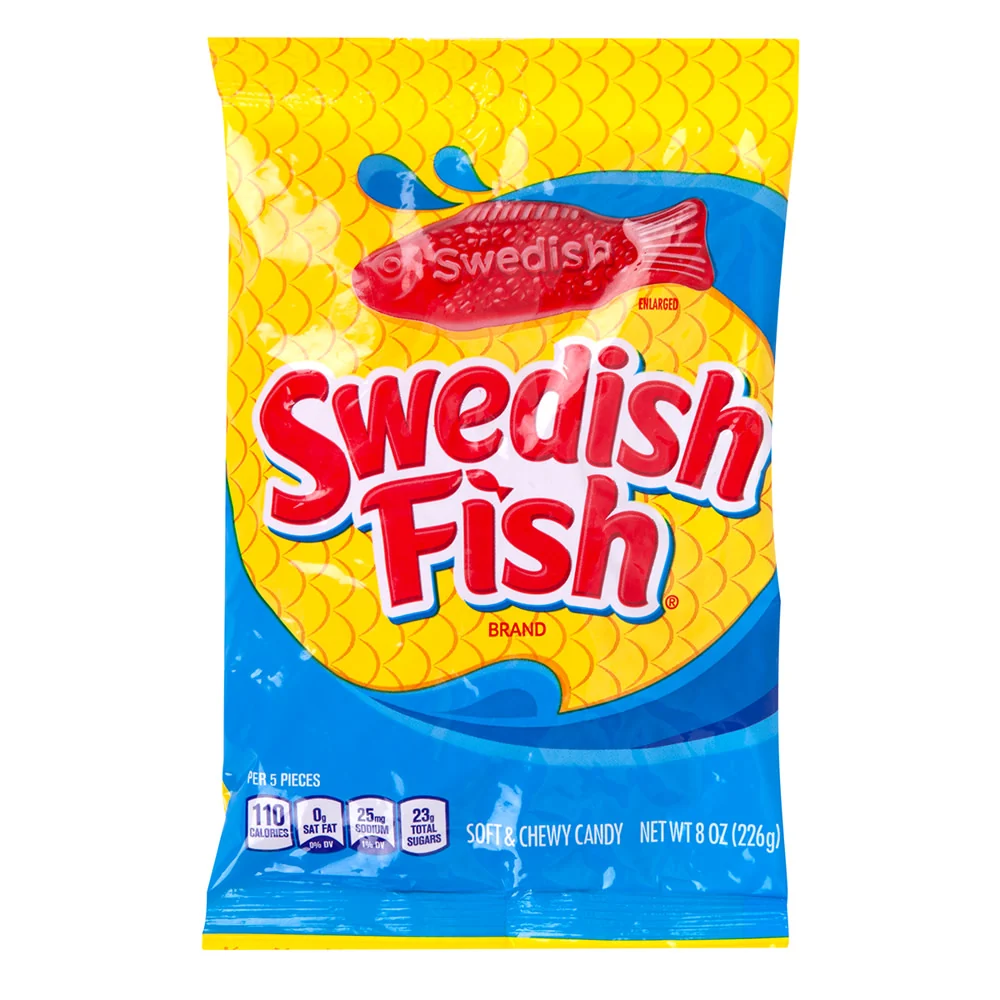 Swedish Fish Peg Bags - 12ct