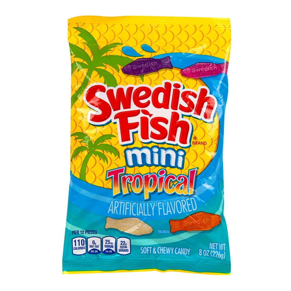 Swedish Fish Tropical - 12ct