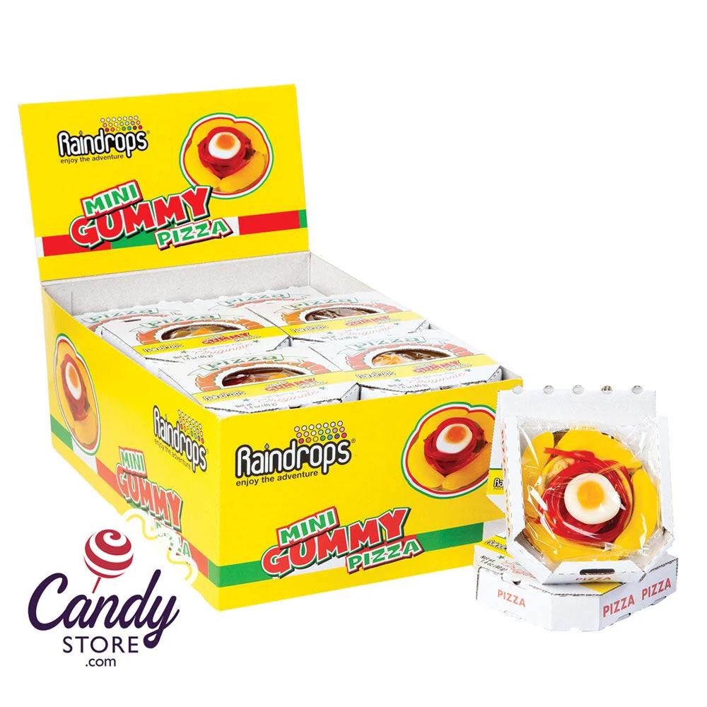 Mini Gummy Pizzas Candy - 12ct - Image 2