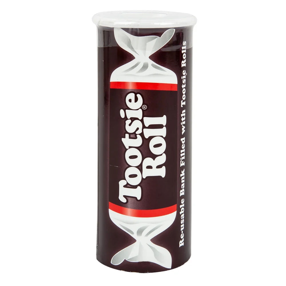 Tootsie Roll Candy Piggy Banks - 24ct