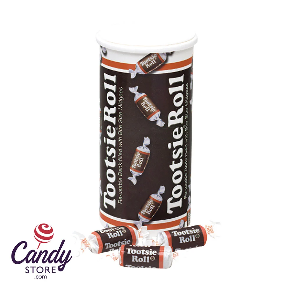 Tootsie Roll Candy Piggy Banks - 24ct - Image 2