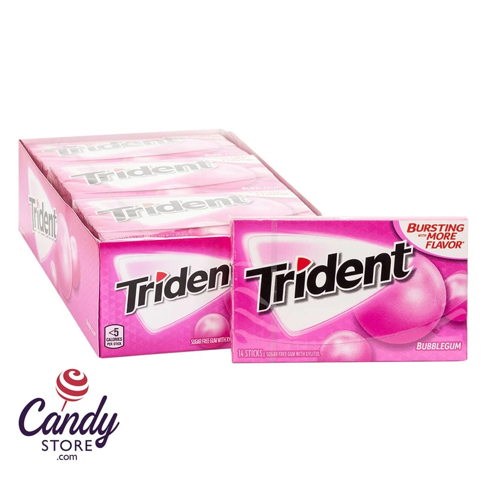 Trident Bubblegum 14pc - 12ct - Image 2