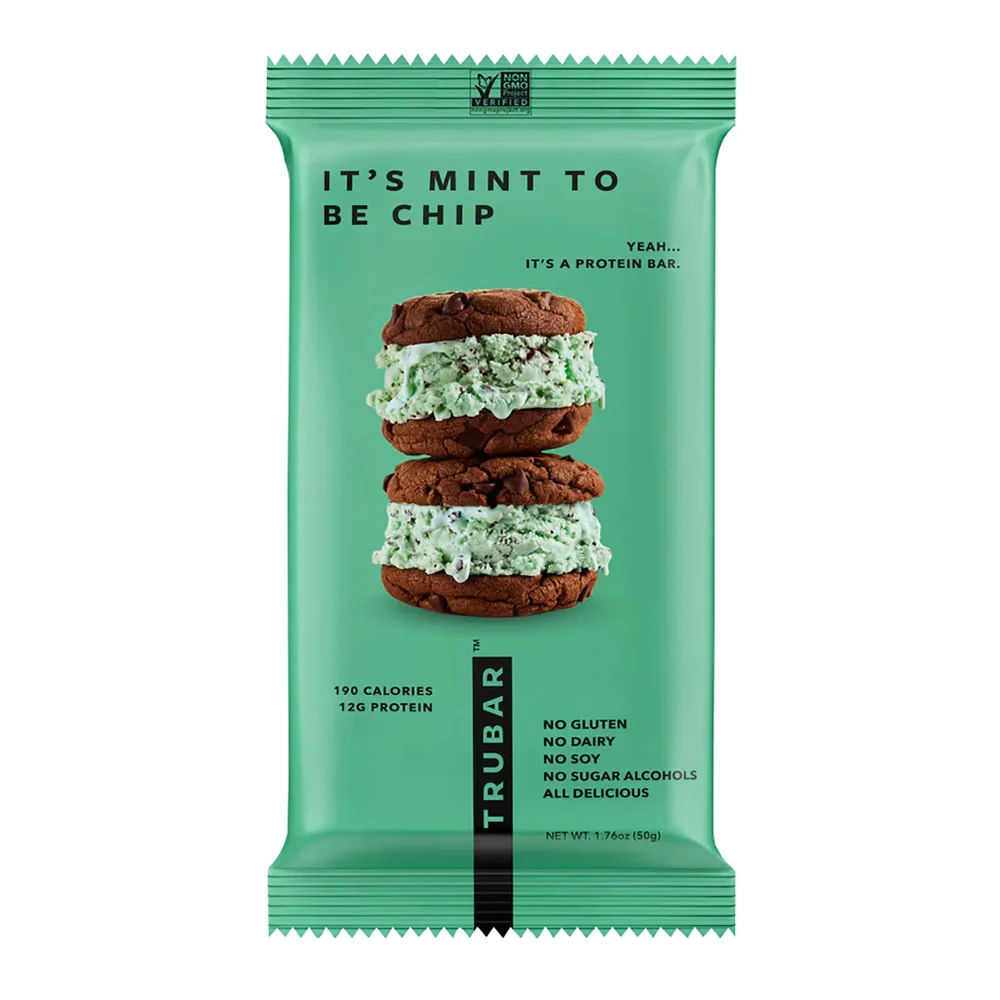 Trubar It's Mint to Be Chip Protein Bars - 12ct