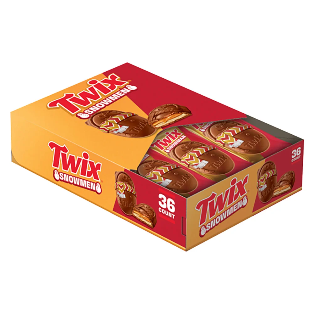 Twix Snowmen Singles - 36ct