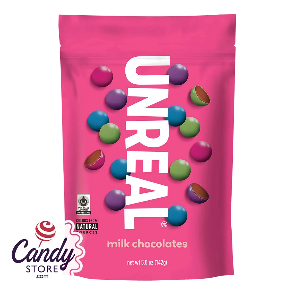 Unreal Milk Chocolate Gems - 6ct
