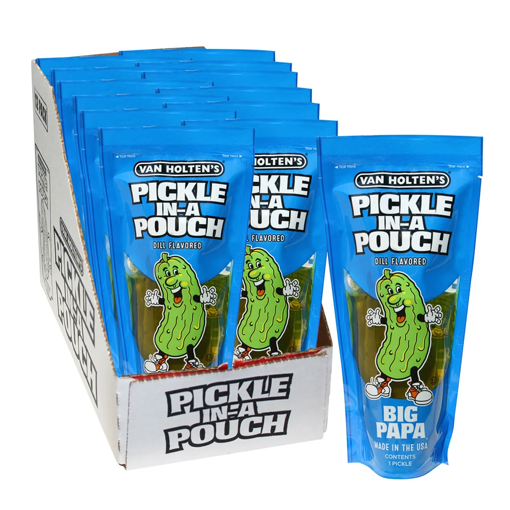 Van Holten's Big Papa Hearty Dill Pickle - 12ct