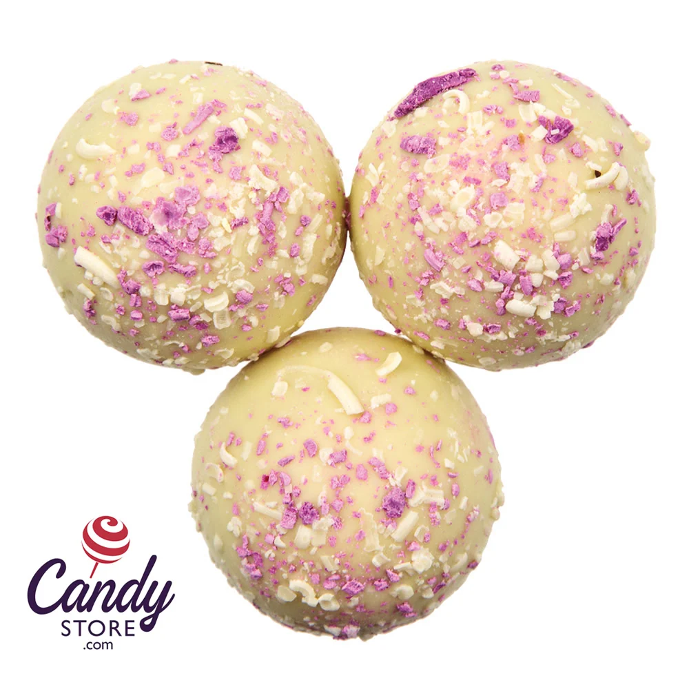 Vanilla Dessert Truffles White Chocolate Birnn - 24ct