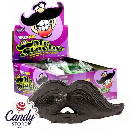 Mr. Stache Wack-O-Wax Wax Mustaches - 24ct - Image 3