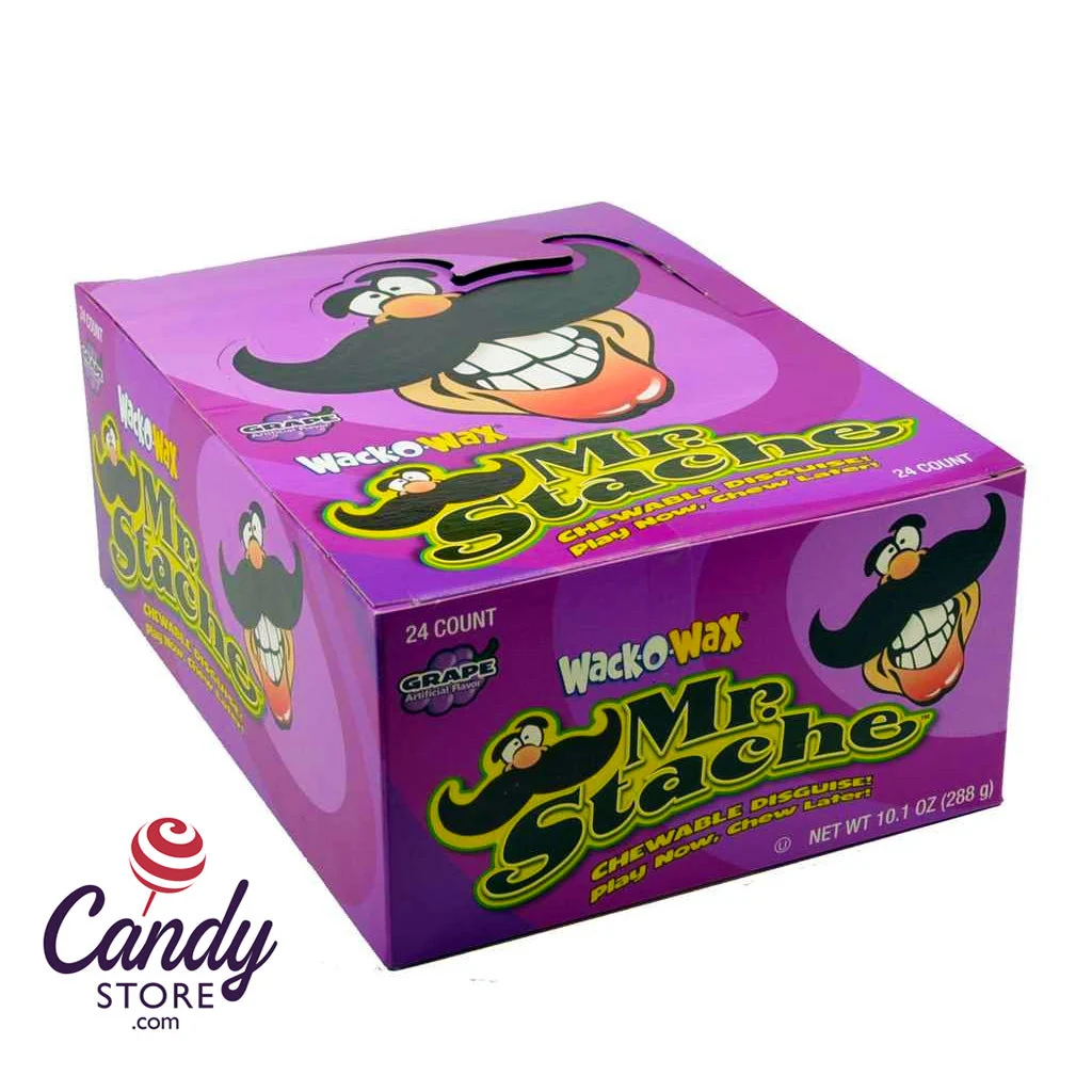 Mr. Stache Wack-O-Wax Wax Mustaches - 24ct - Image 5