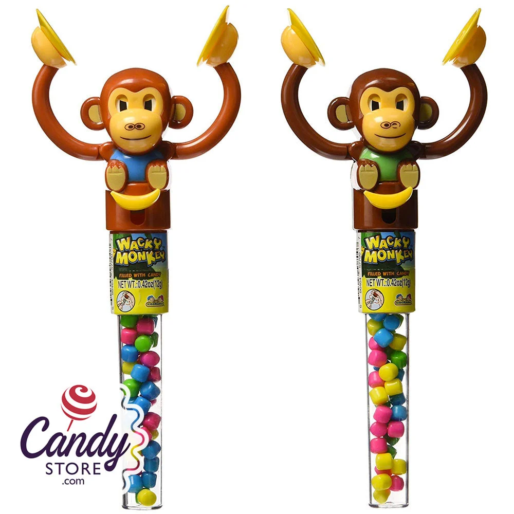 Wacky Monkey Candy-Filled Monkey with Symbols - 12ct - Image 3