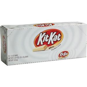 White Chocolate Kit Kat Bars - 24ct - Image 2