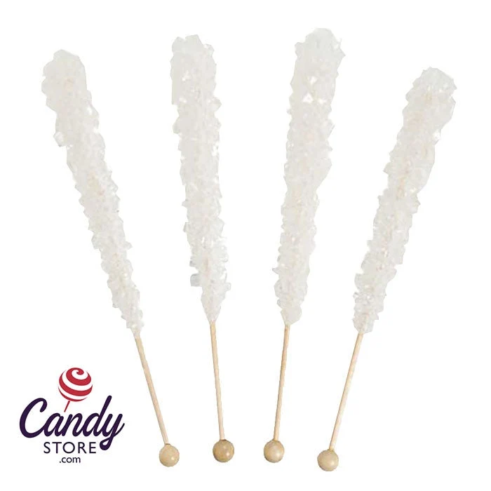 White Rock Candy Crystal Sticks - 36ct Tubs - Image 2